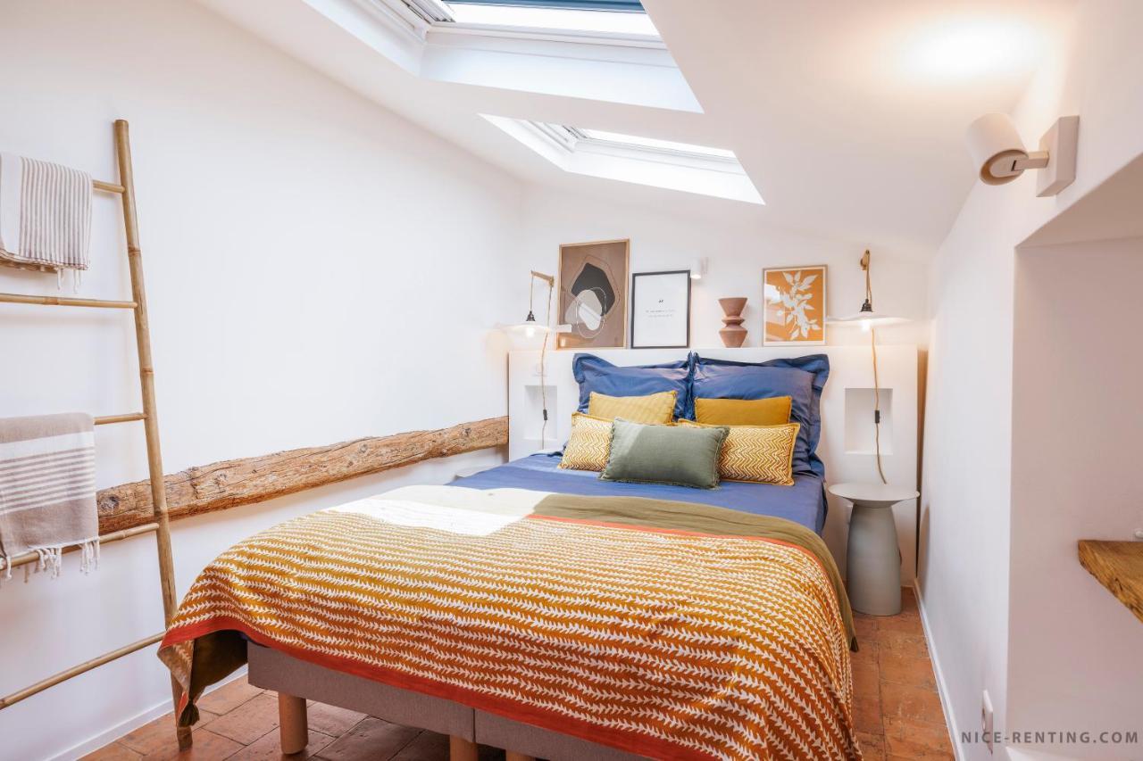 Nice Renting - Neuve - Luxury Triplex Old Town Massena Garibaldi - 4 Bedroom - Ac Zewnętrze zdjęcie
